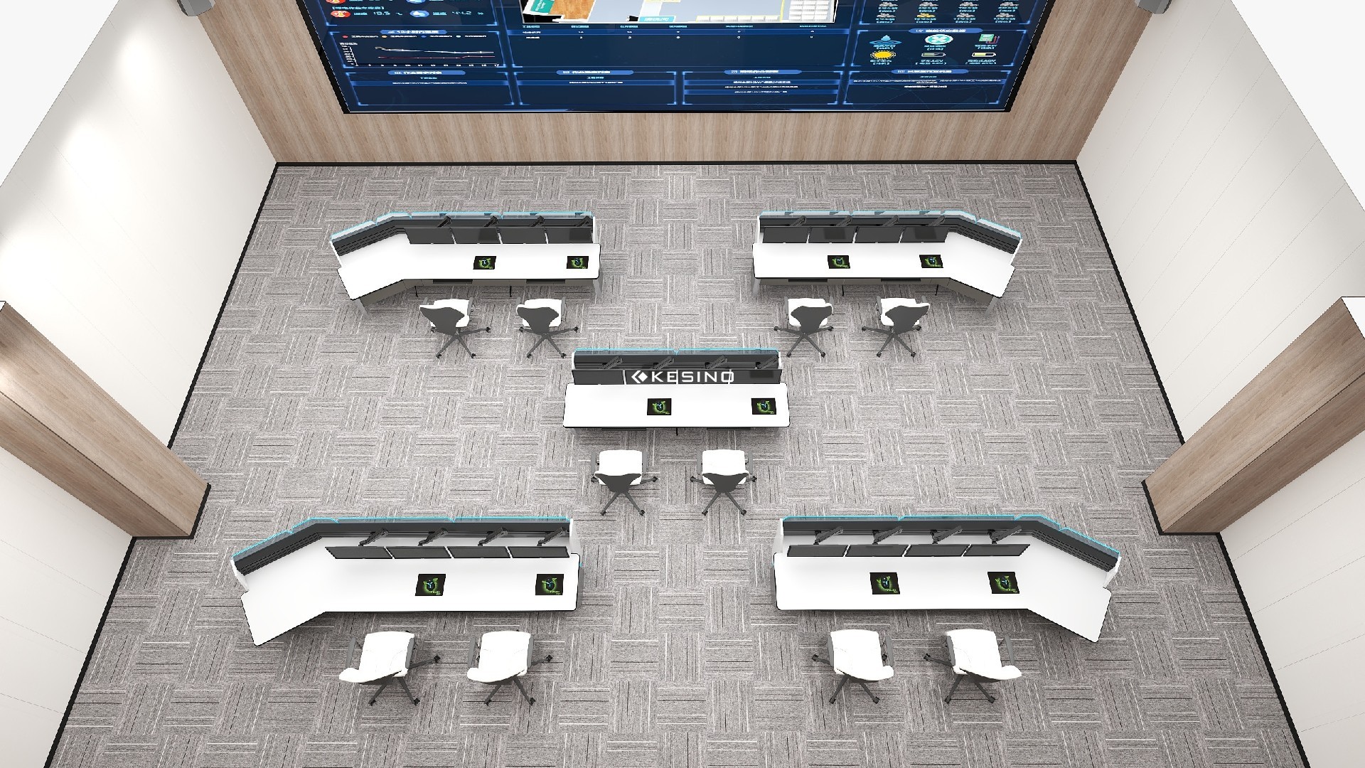 指挥中心控制台、操作台