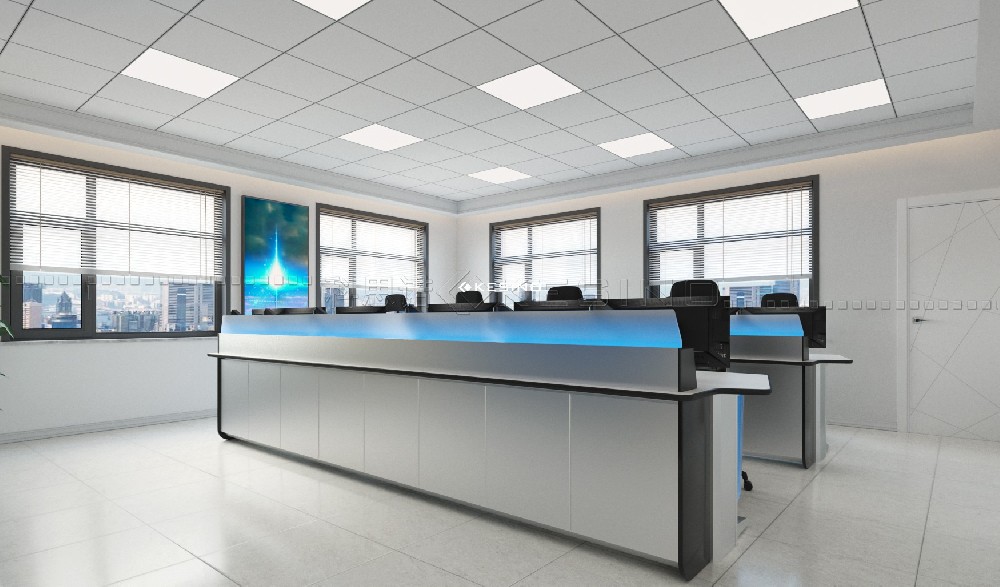 机场运行控制中心坐席操作台 调度大厅控制台 指挥监控台家具