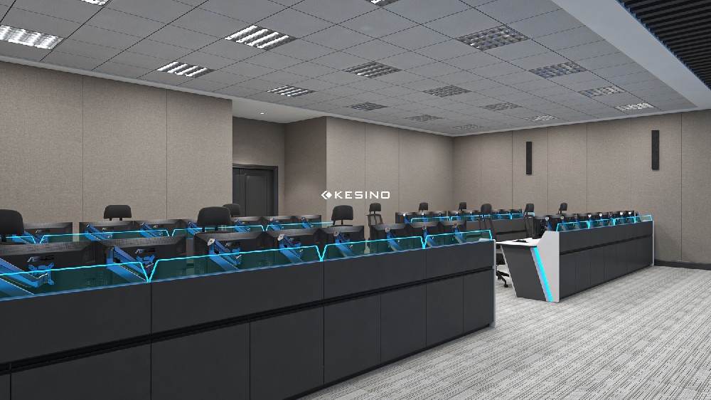 双联操作台尺寸 调度指挥中心操作台定制